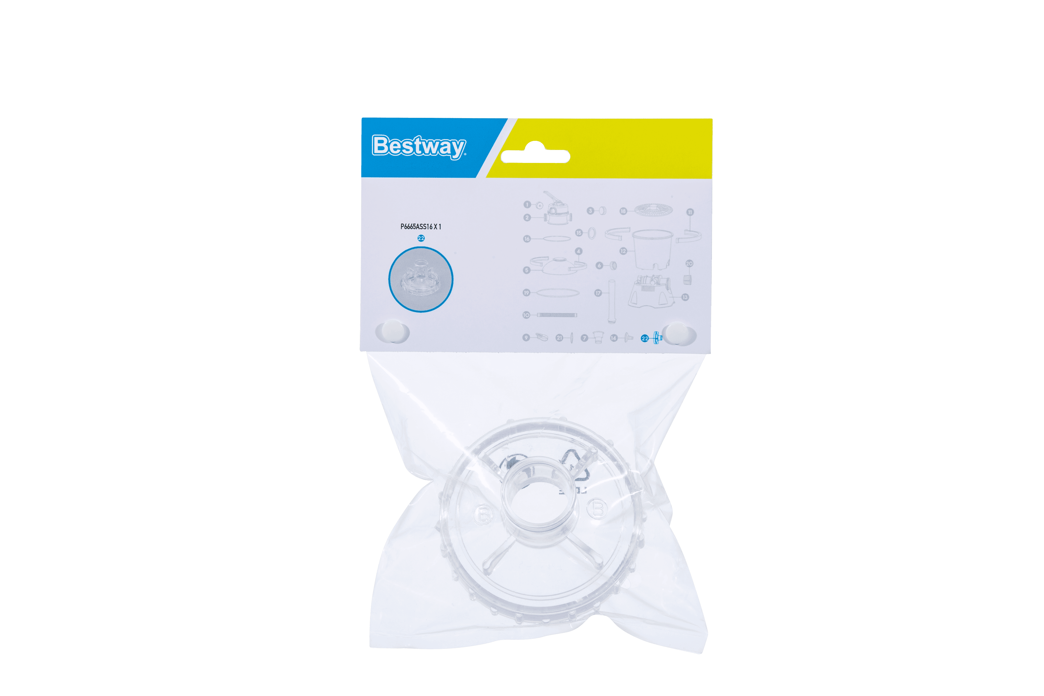 Ricambi Piscine e Spa Coperchio del pre filtro della pompa filtro a sabbia da 2006 l/h Bestway 1