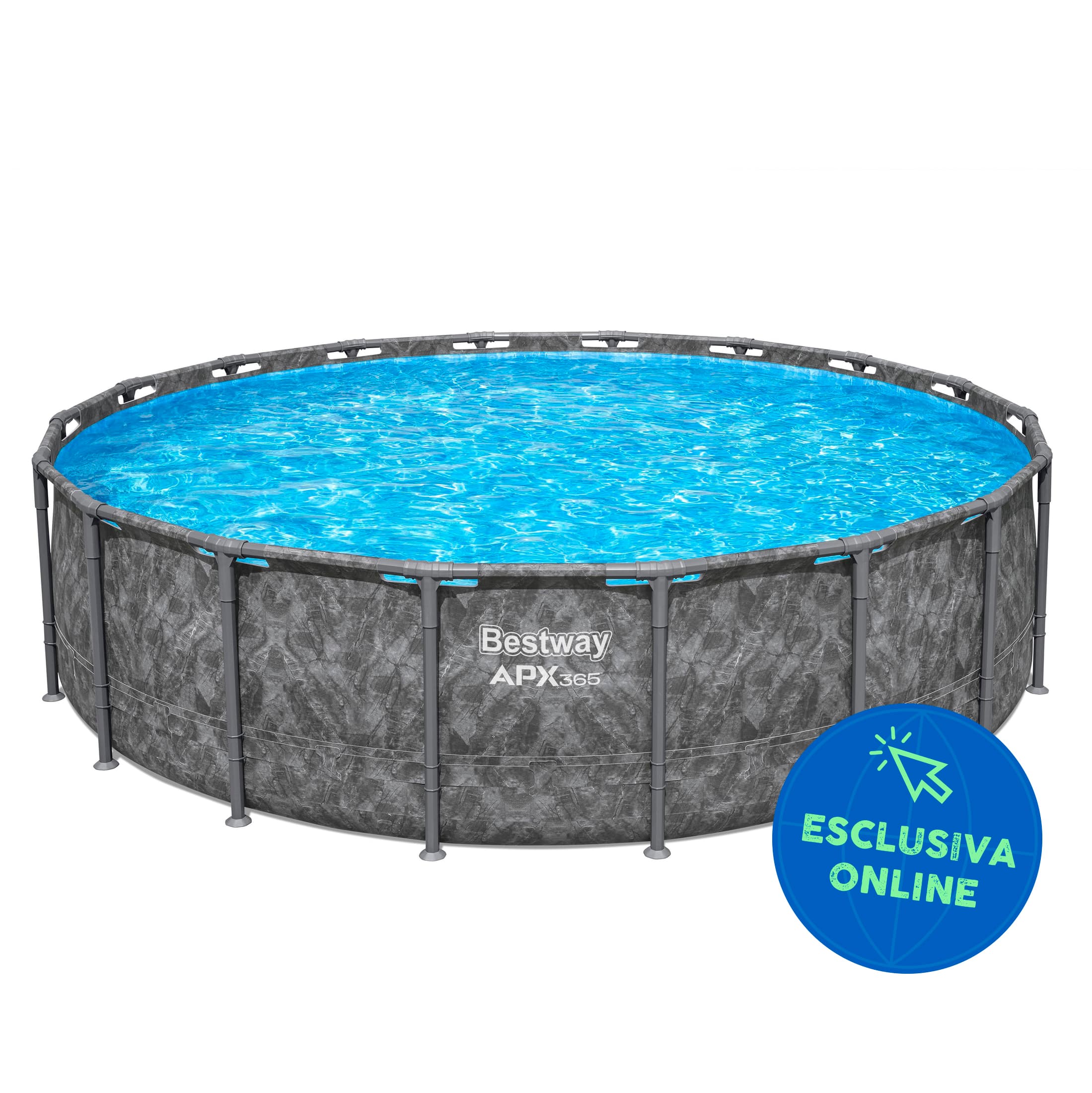 Piscine fuori terra Piscina solo struttura e liner APX 365 da 549x132 cm Bestway 1