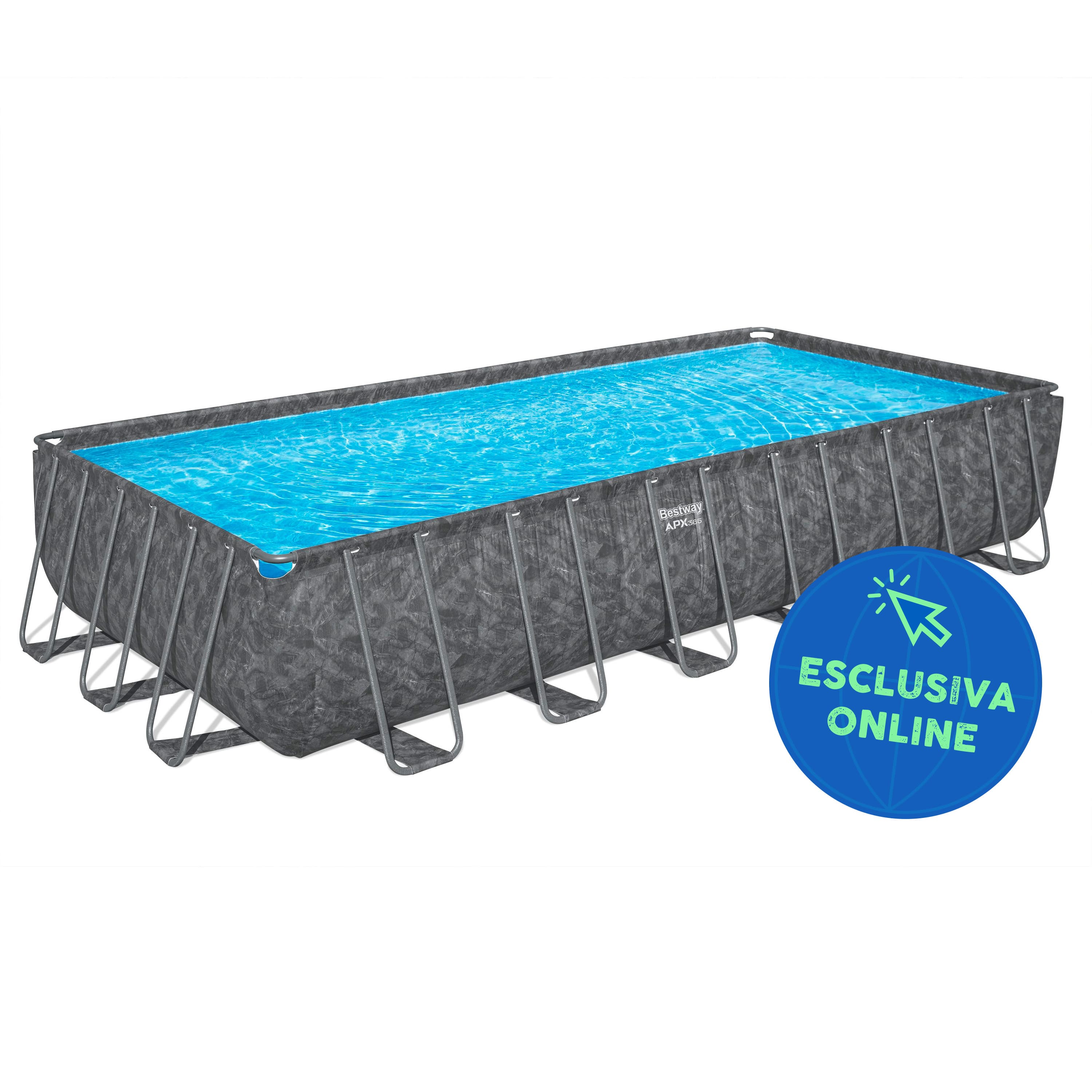 Piscine fuori terra Piscina solo struttura e liner APX 365 da 732x366x132 cm Bestway 1