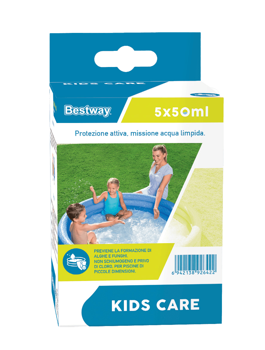 Trattamento chimico dell'acqua Bustine per purificazione acqua Kids Care Bestway 1