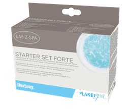 Trattamento chimico dell'acqua Kit Starter Set Forte per trattamento acqua spa Bestway 1