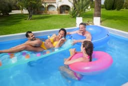 Piscine fuori terra Piscina solo struttura e liner APX 365 da 732x366x132 cm Bestway 5