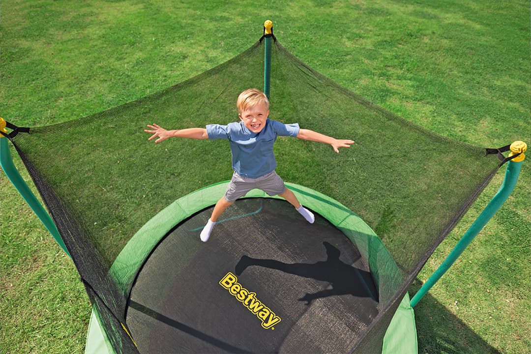 Giochi gonfiabili per bambini Tappeto elastico Wonderjump per bambini da 91 cm Bestway 5