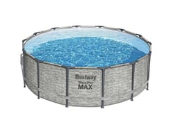 Piscine fuori terra Set piscina da 427x122 cm effetto pietra Bestway 2