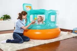 Giochi gonfiabili per bambini Salterello gonfiabile Hops 'N Hoops Bestway 6