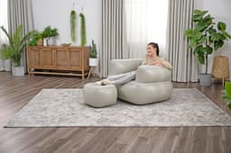 Arredo gonfiabile casa e giardino Poltrona gonfiabile e pouf Comfi Cube Bestway 4