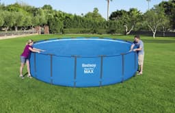 Coperture e Tappetini Copertura solare per piscina rotonda da 549 cm Bestway 4