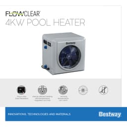 Accessori Piscine e Spa Pompa di calore per piscina fuori terra Bestway 7