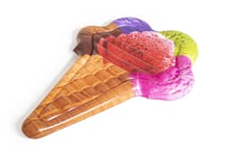 Gonfiabili mare per adulti Materassino gonfiabile Cono gelato Bestway 5