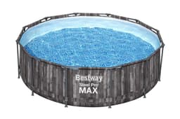 Piscine fuori terra Set piscina da 366x100 cm effetto legno grigio Bestway 2