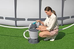 Accessori Piscine e Spa Pompa di filtraggio a sabbia da 3.596 L/h Bestway 3