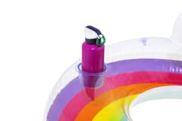 Gonfiabili mare per adulti Ciambella gonfiabile a due posti Rainbow Dreams Bestway 6