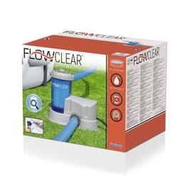 Pompe di filtraggio e Cartucce Pompa filtro a cartuccia trasparente Tipo III da 5.678 L/H Bestway 5