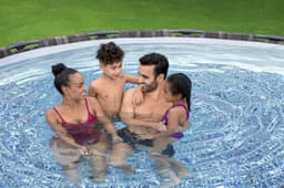 Piscine fuori terra Set piscina effetto legno scuro da 427x107 cm Bestway 6