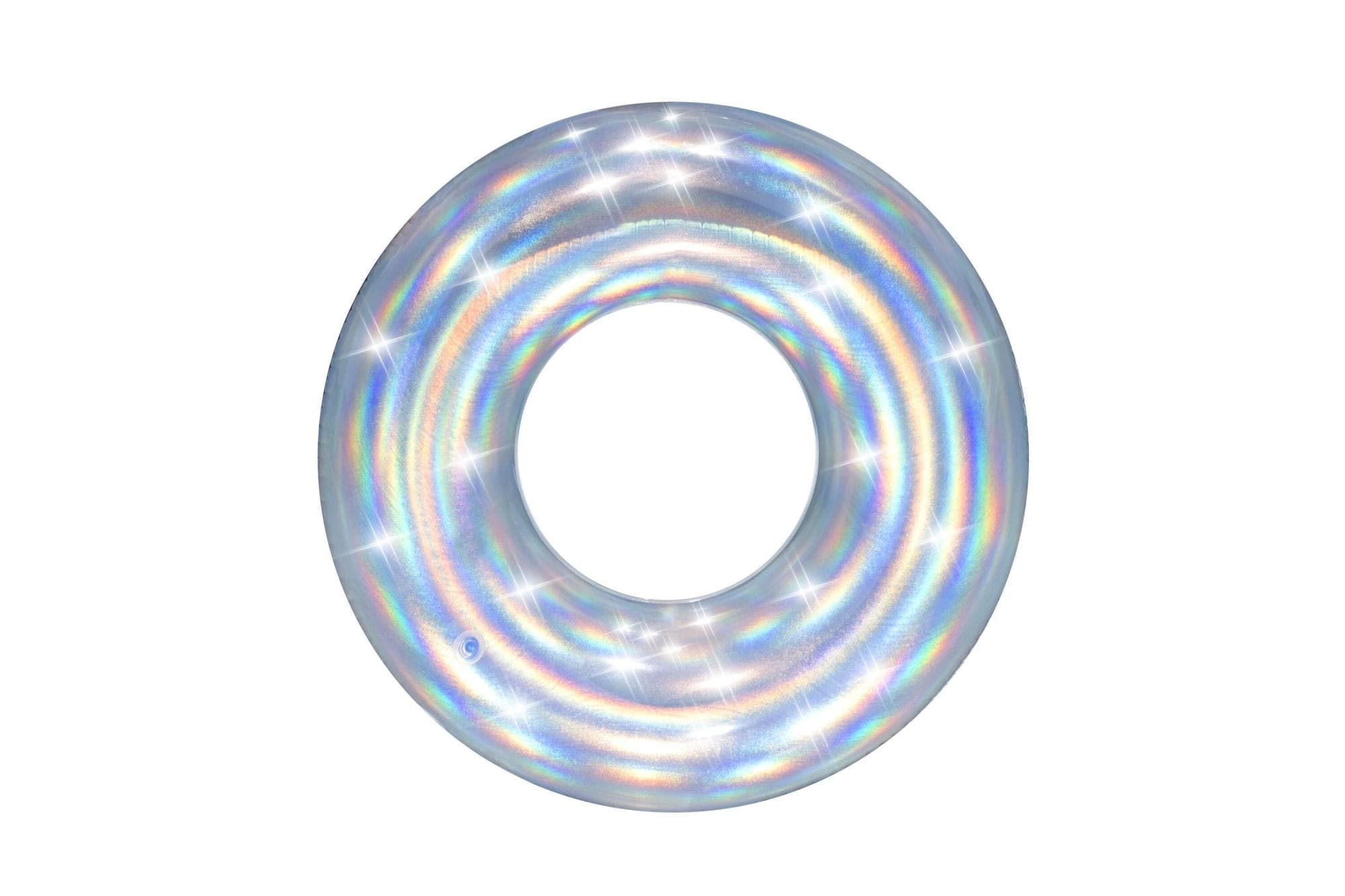 Gonfiabili mare per adulti Ciambella gonfiabile iridescente Bestway 1