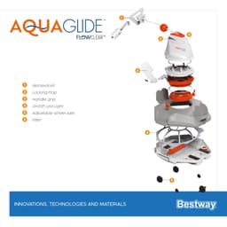 Accessori Piscine e Spa Robot per la pulizia della piscina AquaGlide Bestway 8