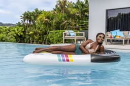Gonfiabili mare per adulti Materassino da piscina LP Lounger Bestway 3