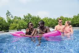 Piscine fuori terra Set piscina da 549x122 cm effetto pietra Bestway 5