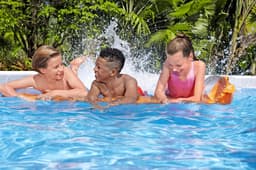 Piscine fuori terra Set piscina grigio scuro da 488x244x122 cm Bestway 4