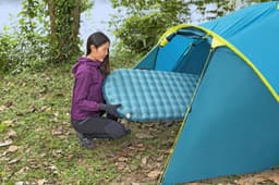 Materassi gonfiabili Materassino a mummia AlpineLite per campeggio da 183x51x7.5 cm Bestway 4