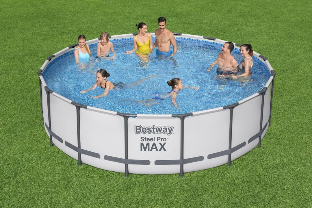 Piscine fuori terra Set piscina grigio chiaro - 488x122 cm Bestway 3