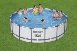 Piscine fuori terra Set piscina grigio chiaro - 488x122 cm Bestway 3