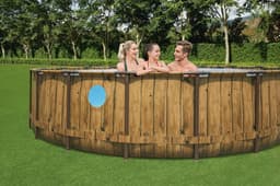Piscine fuori terra Set piscina da 549x122 cm effetto legno Bestway 5