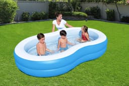 Giochi gonfiabili per bambini Piscina gonfiabile gioco Lago da 262x157x46 cm Bestway 1