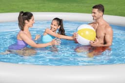 Piscine fuori terra Set piscina gonfiabile Fast Set da 457x84 cm Bestway 4