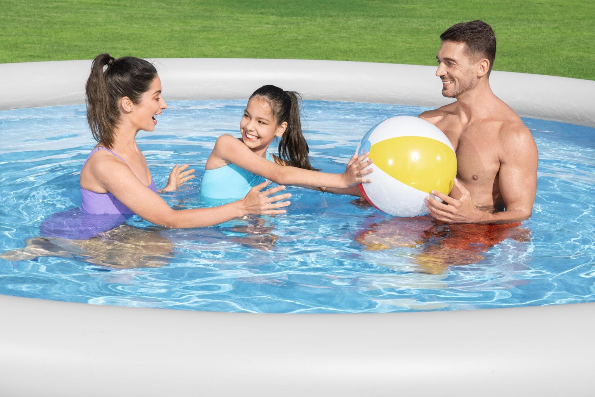 Piscine fuori terra Set piscina gonfiabile Fast Set da 457x84 cm Bestway 4