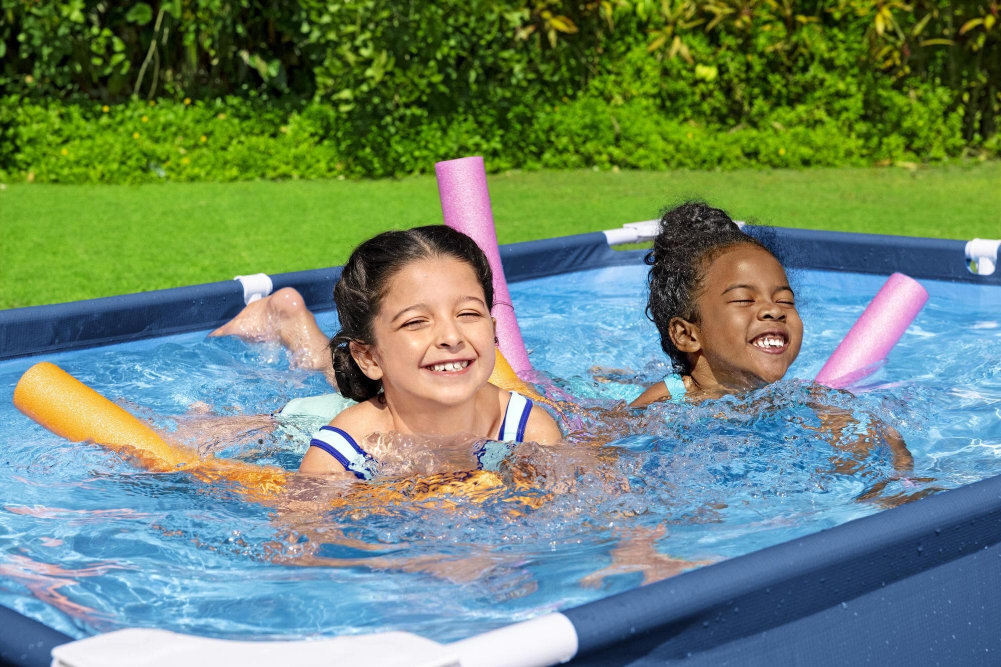 Piscine fuori terra Piscina blu scuro da 221x150x43 cm Bestway 5