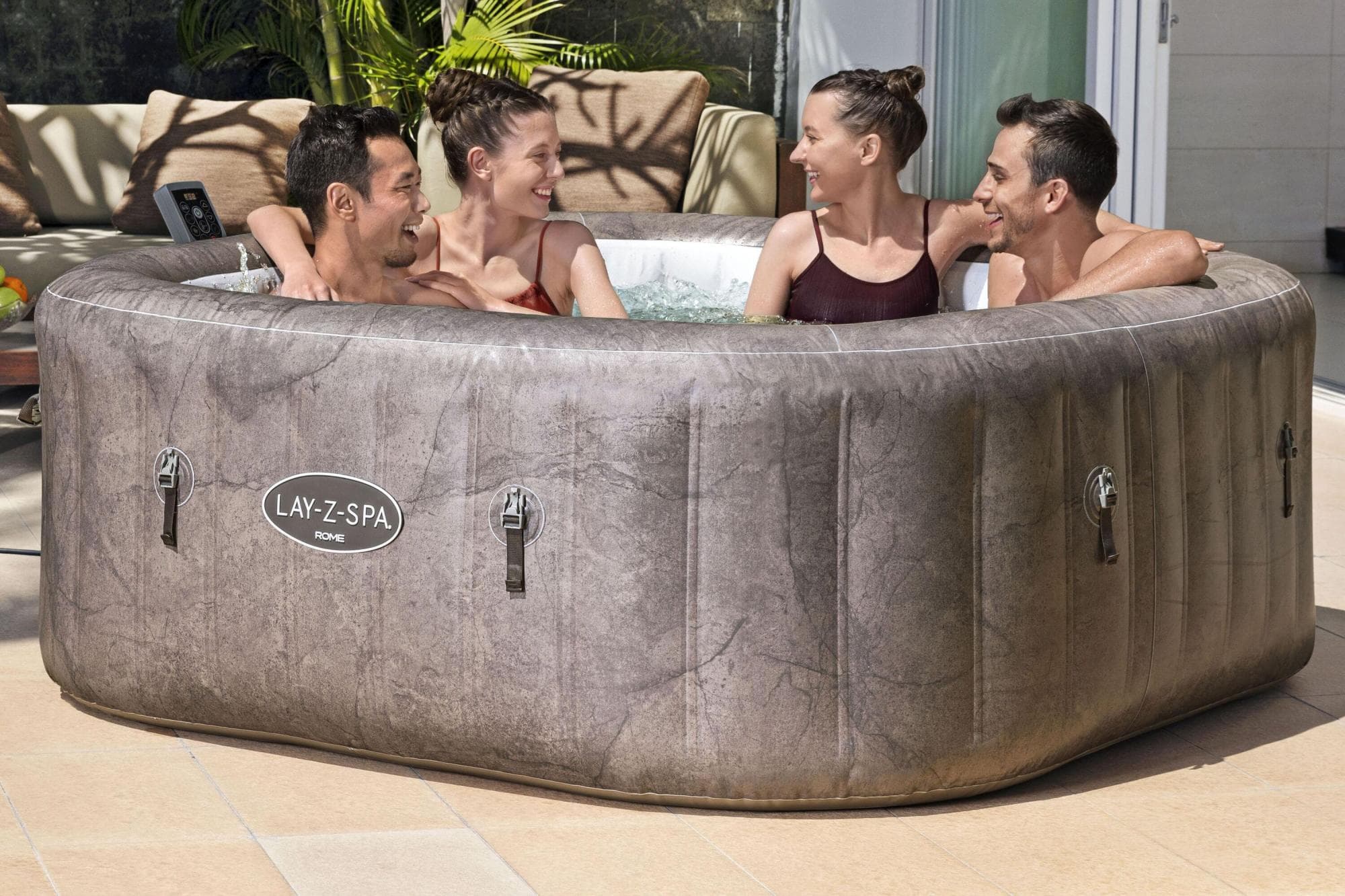 Idromassaggi gonfiabili Lay-Z-Spa Idromassaggio gonfiabile Rome Lay-Z-Spa AirJet 4-6 persone Bestway 2