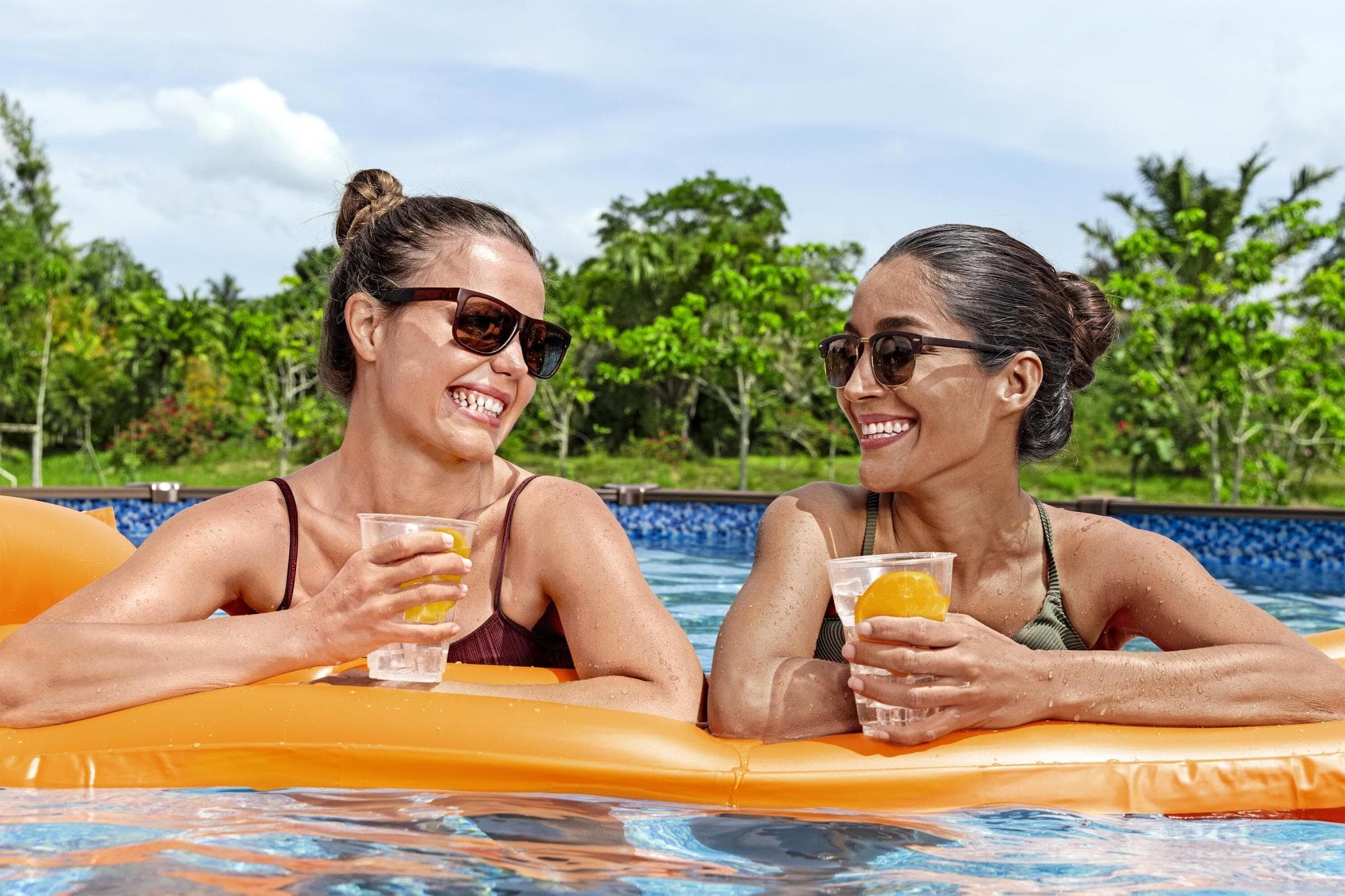 Piscine fuori terra Set piscina Hydrium effetto legno da 490x130 cm Bestway 4