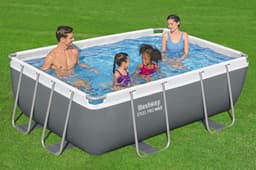 Piscine fuori terra Set piscina grigio scuro da 282x196x84 cm Bestway 2