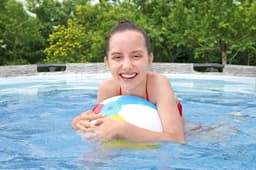 Piscine fuori terra Piscina solo struttura effetto pietra - 549x122 cm Bestway 5