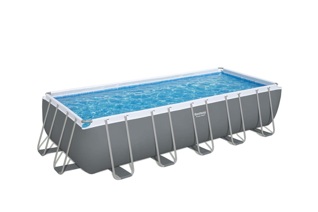 Piscine fuori terra Set piscina da 640x274x132 cm grigio scuro Bestway 2