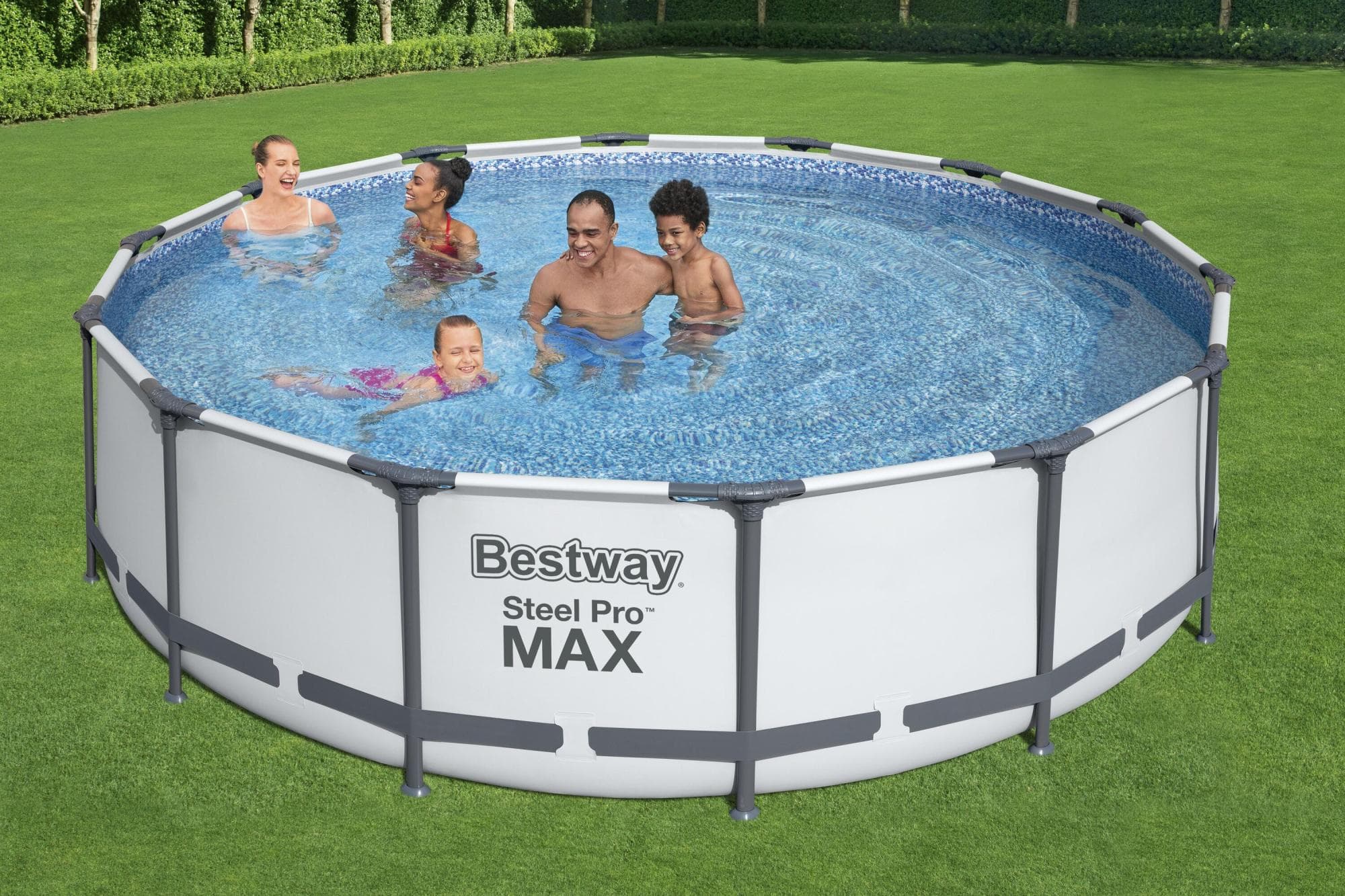 Piscine fuori terra Piscina solo struttura - 427x107 grigia Bestway 2