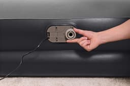 Materassi gonfiabili Materasso  gonfiabile matrimoniale nero da 203x152x46 cm Bestway 7