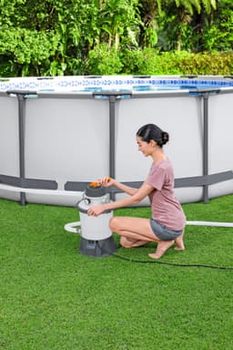 Accessori Piscine e Spa Pompa filtro a sabbia da 3.028 L/H Bestway 2