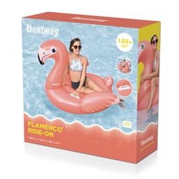 Gonfiabili mare per adulti Cavalcabile da piscina Flamenco Flamingo Bestway 9