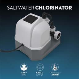 Trattamento chimico dell'acqua Cloratore a sale per piscina da 2 G/H Bestway 8