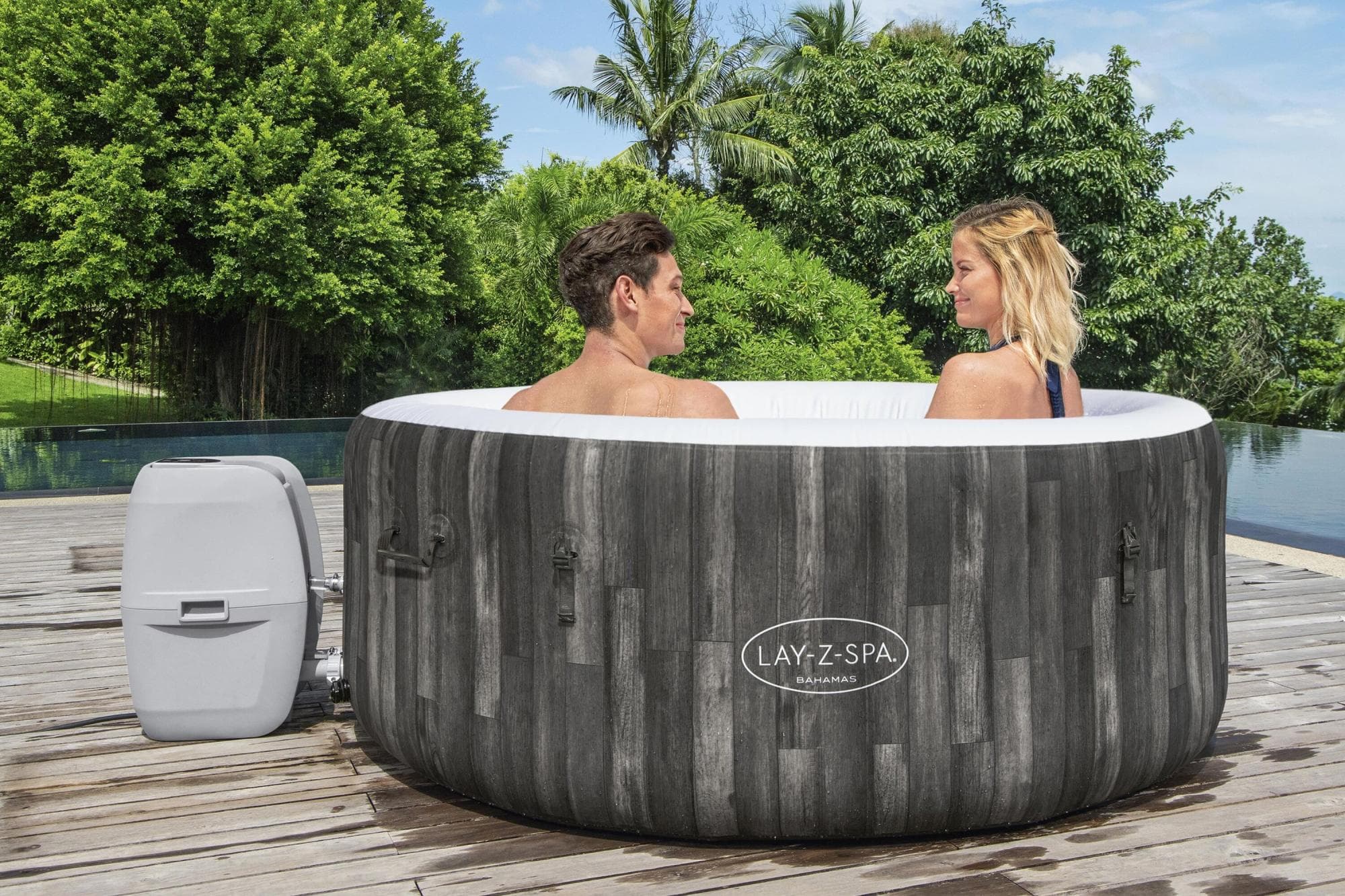 Idromassaggi gonfiabili Lay-Z-Spa Idromassaggio gonfiabile Lay-Z-Spa Bahamas AirJet 2-4 persone Bestway 3