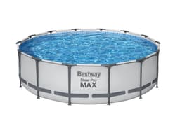 Piscine fuori terra Set piscina da 427x107 cm grigio chiaro Bestway 2