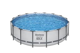 Piscine fuori terra Set piscina grigio chiaro da 488x122 cm Bestway 2