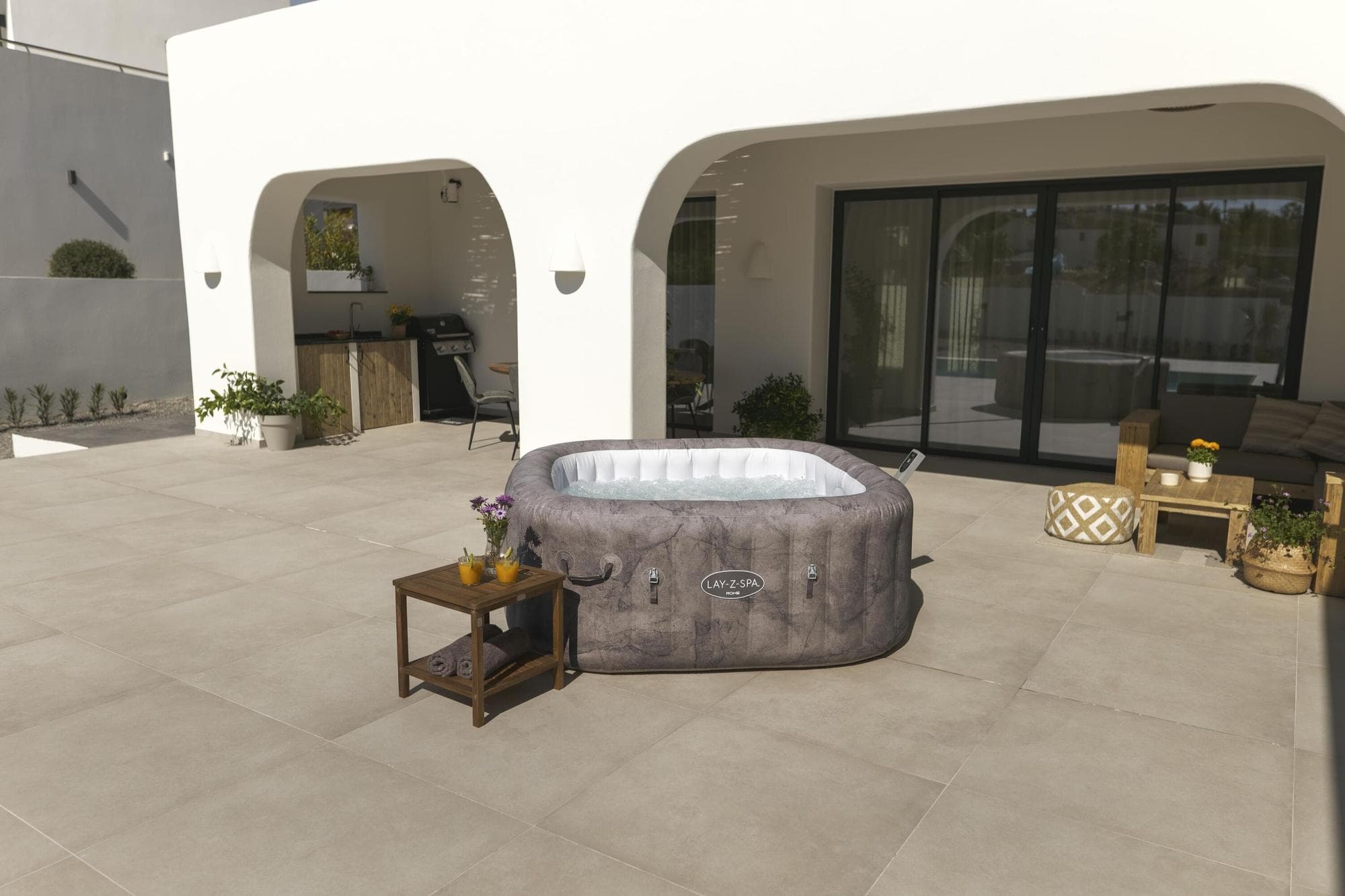 Idromassaggi gonfiabili Lay-Z-Spa Idromassaggio gonfiabile Rome Lay-Z-Spa AirJet 4-6 persone Bestway 3