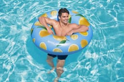 Gonfiabili mare per adulti Ciambella gonfiabile Limone Bestway 3