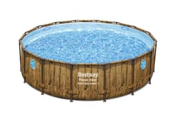 Piscine fuori terra Set piscina da 488x122 cm effetto legno Bestway 2