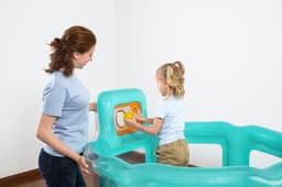 Giochi gonfiabili per bambini Salterello gonfiabile Hops 'N Hoops Bestway 7