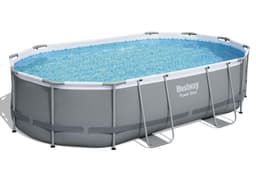 Piscine fuori terra Set piscina da 488x305x107 cm grigio scuro Bestway 2