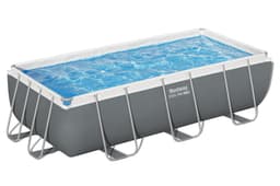 Piscine fuori terra Set piscina da 404x201x100 cm grigio scuro Bestway 8
